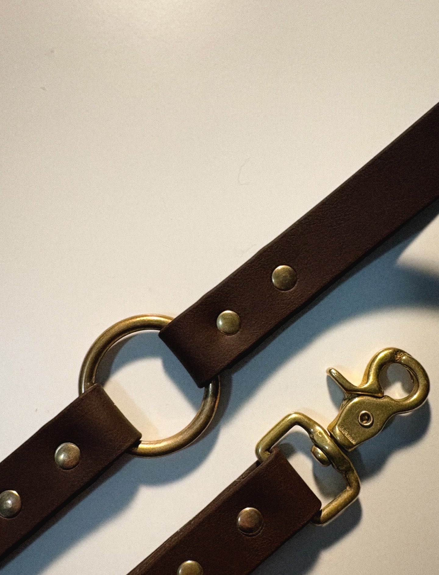 the brown O-leash