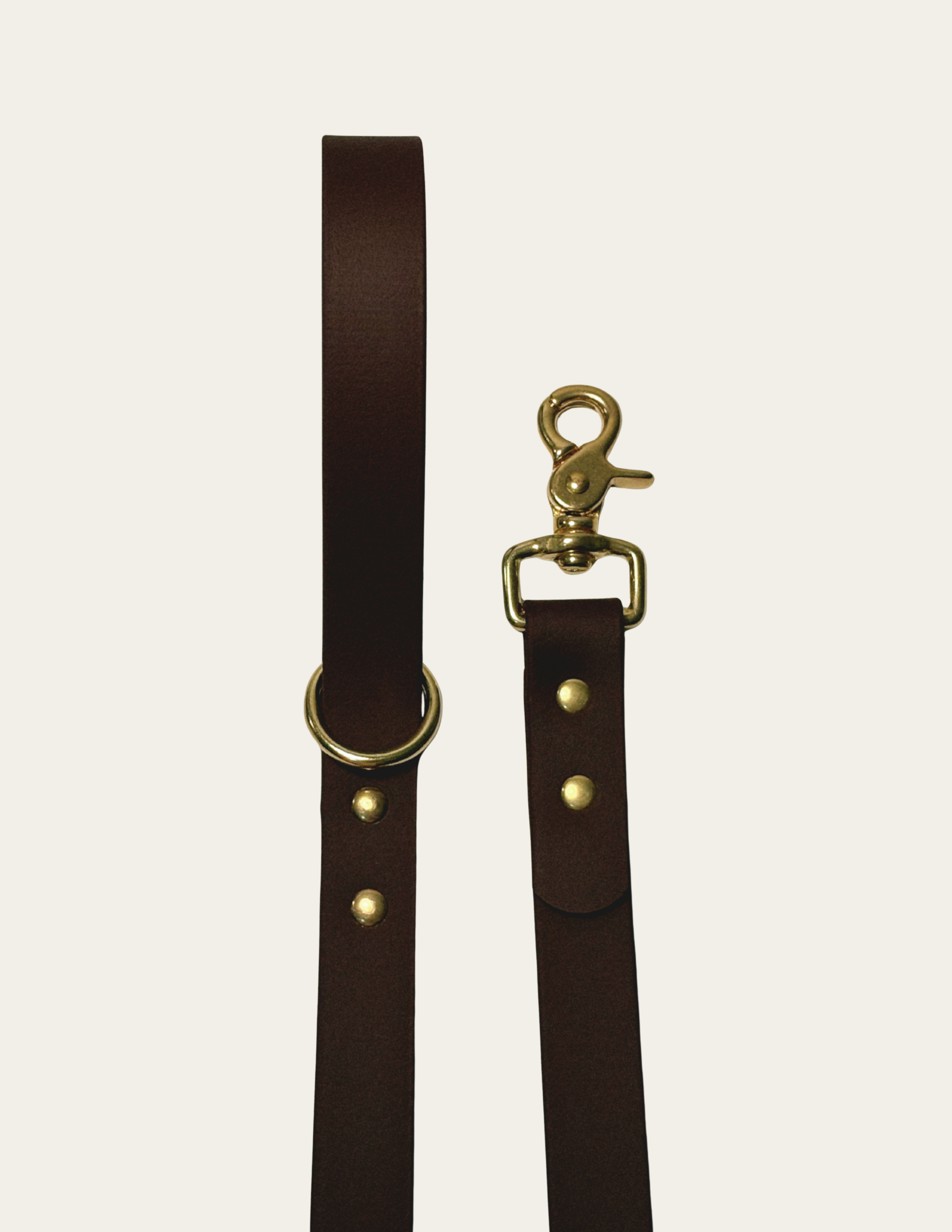 the brown luxe leash